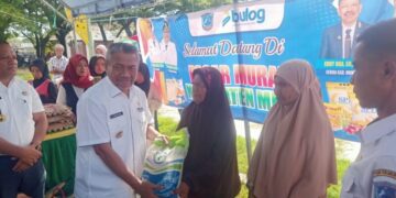 Pemda Muna Gelar Pasar Murah, Bantu Warga Penuhi Kebutuhan Pokok Jelang Idul Adha