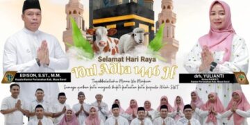 BPN Mubar Sampaikan Ucapan Selamat Hari Raya Idul Adha 1446 H, Maknai Ketulusan Dan Keikhlasan Nabi Ibrahim AS Dalam Menjalankan Perintah Allah SWT