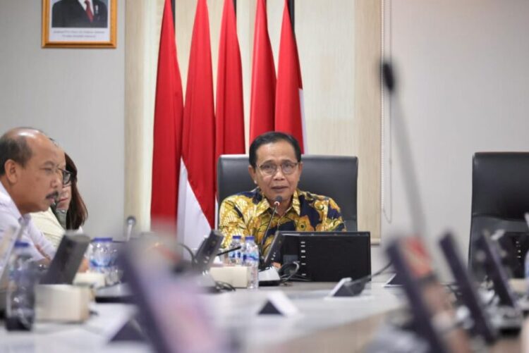 Buka Rapat Evaluasi Proyek ILASP, Sekjen Kementrian ATR/BPN, Pudji Prasetijanto Hadi : Gunakan Anggaran Secara Efektif Dan Akuntabel