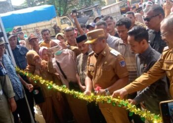 Resmikan Pasar Tongkoea, Bupati Mubar: Maksimalkan Pasar Sebagai Tempat Transaksi Jual Beli Guna Meningkatkan Perekonomian Masyarakat