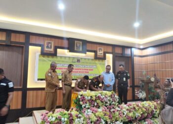 Tandatangan MoU, Pemkab Mubar Jalin Kerjasama Dengan Kejari Muna