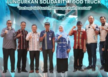 YBM PLN UP3 Kendari Luncurkan Solidarity Food Truck di Pondok Pesantren Tajuddin Raudhatul Hufadz