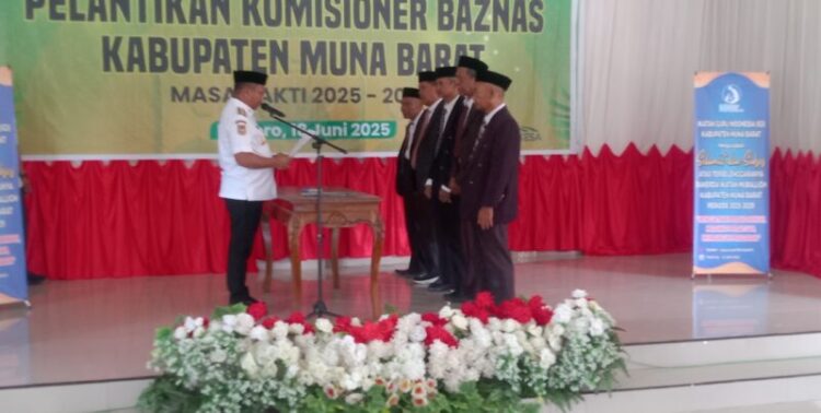 Lantik Komisioner Baznas, Bupati Mubar : Motor Penggerak Dalam Mendorong Kesadaran ASN Dan Masyarakat Dalam Berzakat