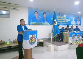 Muh. Maulana Ali Syahputra Resmi Terpilih Sebagai Ketua KNPI Kota Kendari Periode 2025-2028