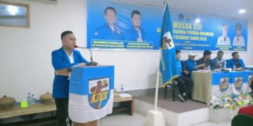 Muh. Maulana Ali Syahputra Resmi Terpilih Sebagai Ketua KNPI Kota Kendari Periode 2025-2028