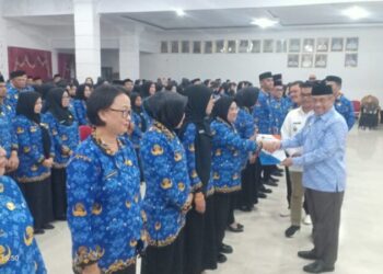 354 PPPK Kabupaten Muna Resmi Dilantik, Bupati Tekankan Integritas dan Pengabdian