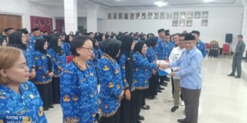 354 PPPK Kabupaten Muna Resmi Dilantik, Bupati Tekankan Integritas dan Pengabdian