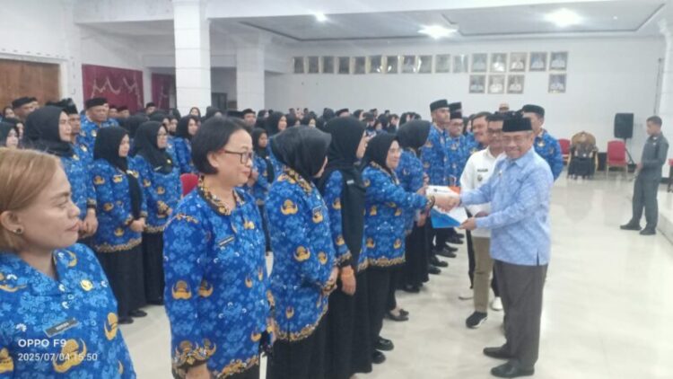 354 PPPK Kabupaten Muna Resmi Dilantik, Bupati Tekankan Integritas dan Pengabdian