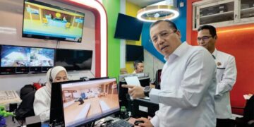 Tinjau Kantah Virtual Kota Tangerang, Staf Ahli Bidang IT Kementrian ATR/BPN : Mengesankan dan Lengkap