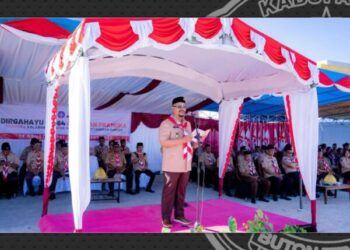 Pimpin Upacara Hari Pramuka ke-64, Bupati Buteng Azhari: Pramuka Hadir Menjaga Empat Pilar Kebangsaan