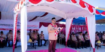 Pimpin Upacara Hari Pramuka ke-64, Bupati Buteng Azhari: Pramuka Hadir Menjaga Empat Pilar Kebangsaan