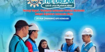 Meriahkan HUT Kemerdekaan RI ke-80, PLN UP3 Kendari Lakukan Penyalaan Listrik Gratis untuk 23 Pelanggan