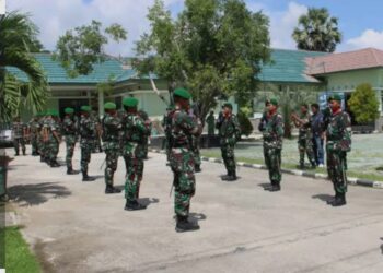 Kodim 1416 Muna Terjunkan Pasukan, Perketat Pengamanan Objek Vital