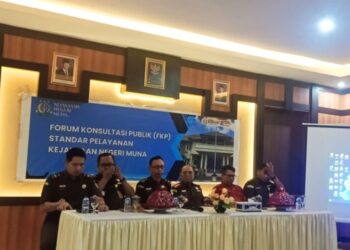 Kejari Muna Gelar Forum Konsultasi Publik, Dorong Kualitas dan Transparansi Layanan Hukum