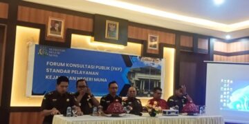 Kejari Muna Gelar Forum Konsultasi Publik, Dorong Kualitas dan Transparansi Layanan Hukum