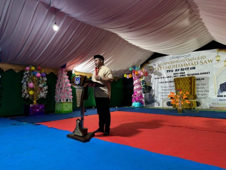 Peringatan Maulid di Desa Wulanga Jaya Meriah, Bupati Mubar Berikan Hadiah Umroh Gratis Kepada 3 Warga