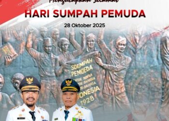 Ini Pesan DR.Azhari Bupati Buiton Tengah  Saat Jadi Inspektur Upacara  Sumpah Pemuda 2025