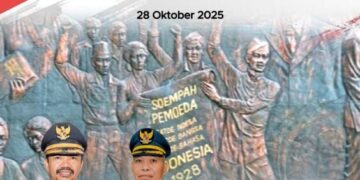 Ini Pesan DR.Azhari Bupati Buiton Tengah  Saat Jadi Inspektur Upacara  Sumpah Pemuda 2025