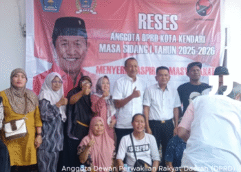 Comeback Ke Dapil, Legislator PDI Perjuangan Kota Kendari ,Sampaikan Hasil Kerjanya  Saat Reses.