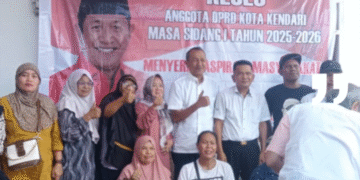 Comeback Ke Dapil, Legislator PDI Perjuangan Kota Kendari ,Sampaikan Hasil Kerjanya  Saat Reses.