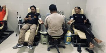Maxim Kendari Ajak Puluhan Mitra Pengemudi Donorkan Darah, Wujud Kepedulian untuk Masyarakat Sultra