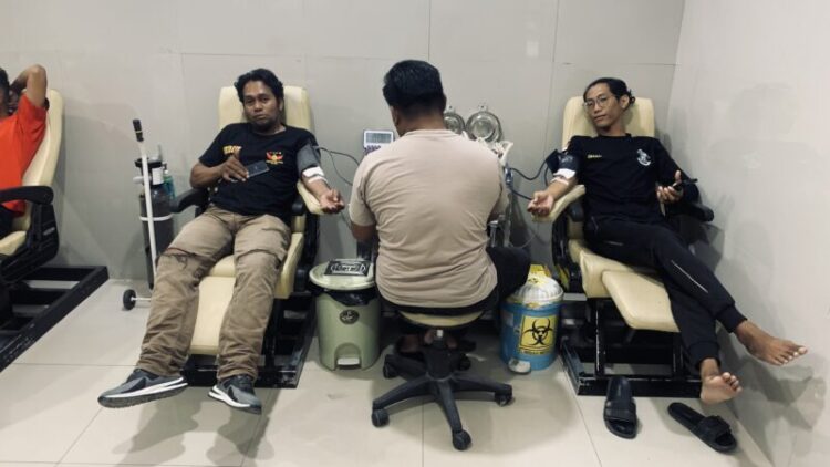 Maxim Kendari Ajak Puluhan Mitra Pengemudi Donorkan Darah, Wujud Kepedulian untuk Masyarakat Sultra