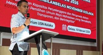USN Kolaka–KPU Kolaka Perkuat Integritas PEMIRA 2026 lewat Bimtek Demokrasi Mahasiswa