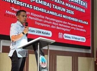 USN Kolaka–KPU Kolaka Perkuat Integritas PEMIRA 2026 lewat Bimtek Demokrasi Mahasiswa