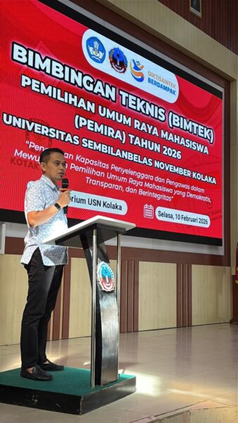 USN Kolaka–KPU Kolaka Perkuat Integritas PEMIRA 2026 lewat Bimtek Demokrasi Mahasiswa