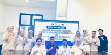 Perkuat Sistem Penjamin Mutu, GPM Fisie USN Kolaka Studi Banding Ke Fisip UHO