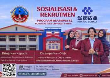 Sosialisasi & Rekrutmen Program Beasiswa S2 Northeastern University (NEU)
