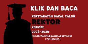Kandidat di Pemilihan Rektor USN Kolaka Harus Berpendidikan  Doktor (S3 ), Begini Syarat  Lengkapnya