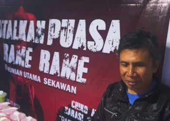 Ungkapkan Solidaritas Perjuangan , Sultraline  Gelar 18.00  Wita Batal Puasa Rame Rame