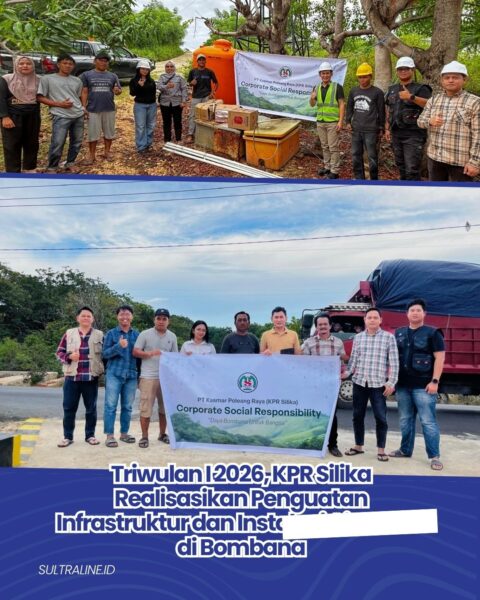 Triwulan I 2026, KPR Silika Realisasikan Penguatan Infrastruktur dan Instalasi Air Bersih di Bombana
