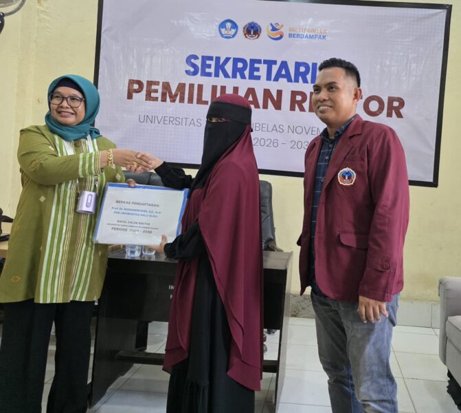 Prof. Rosnawintang Kembali Mendaftar: Bawa Visi Keberlanjutan untuk USN Kolaka 2026-2030