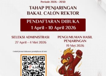 Pendaftaran Penjaringan Bakal Calon Rektor USN-Kolaka Resmi Dibuka