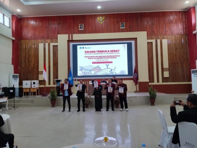 Penyaringan Pilrek USN Kolaka Tuntas: Incumbent Unggul, Tiga Calon Rektor Resmi Dikantongi Senat