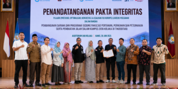 “Tak Ada Ruang untuk Penyimpangan! USN Kolaka dan Kejati Sultra Teken Pakta Integritas Pembangunan Gedung FPPP”.