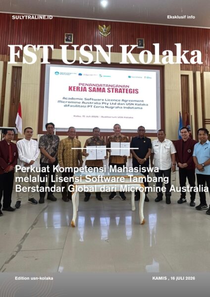 Tak Disangka! Mahasiswa FST USN Kolaka Kini Kantongi Lisensi Resmi Micromine Australia