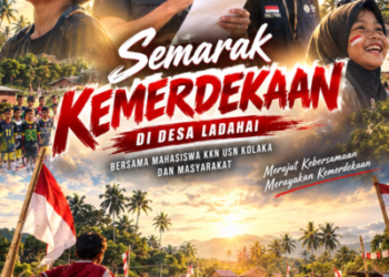 Gelora  kemerdekaan  Bikin Warga Dan Mahasiswa USN -Kolaka Kompak Rayakan Dengan Riang Gembira.