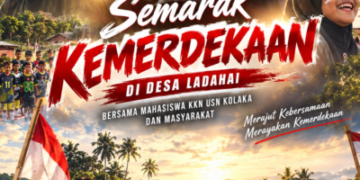 Gelora  kemerdekaan  Bikin Warga Dan Mahasiswa USN -Kolaka Kompak Rayakan Dengan Riang Gembira.