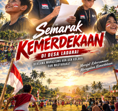 Gelora  kemerdekaan  Bikin Warga Dan Mahasiswa USN -Kolaka Kompak Rayakan Dengan Riang Gembira.
