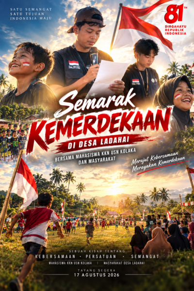 Gelora kemerdekaan Bikin Warga Dan Mahasiswa USN -Kolaka Kompak Rayakan Dengan Riang Gembira.