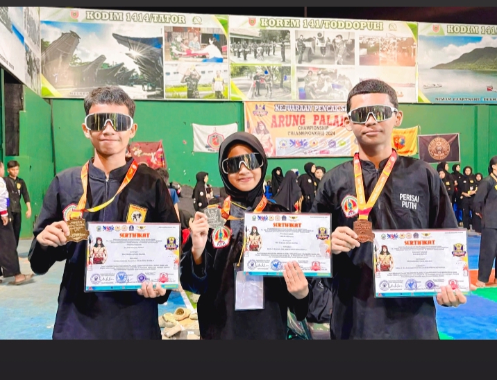 Tampil Gemilang Rafa juliansyah Al Farabi Persembahkan Medali untuk sultra
