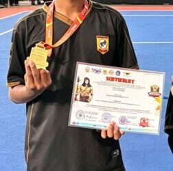 Tampil Gemilang Rafa juliansyah Al Farabi Persembahkan Medali untuk sultra