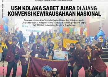 Kandaskan Persaingan Ketat, USN Kolaka Bawa Pulang Penghargaan KMI Expo 2026