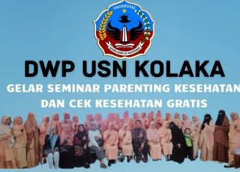 Jadi Sorotan! Luar Biasa DWP USN Kolaka Gandeng Dinkes, Hadirkan Seminar Parenting hingga Cek Kesehatan Gratis