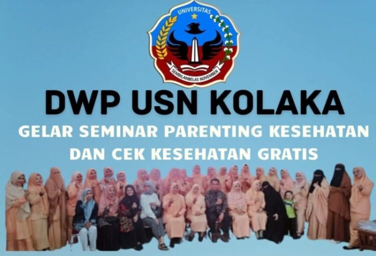 Jadi Sorotan! Luar Biasa DWP USN Kolaka Gandeng Dinkes, Hadirkan Seminar Parenting hingga Cek Kesehatan Gratis